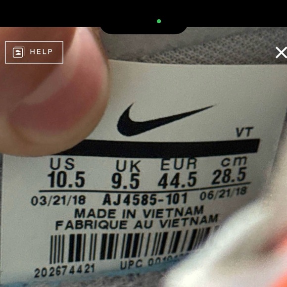 Off-White x Air Max 97 'Menta' - Picture 2 of 8